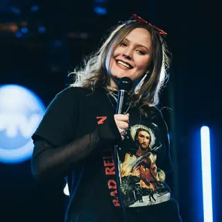 Liz Splatt in San Diego, 27 November 2026: a portrait of the comedian